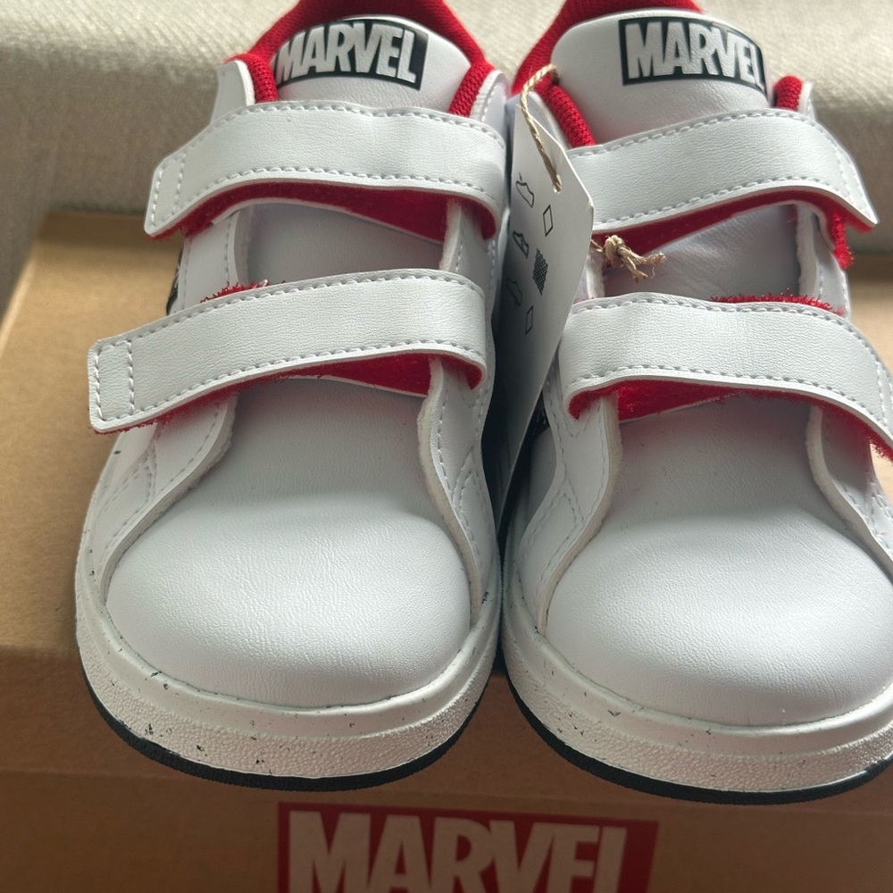 Brand new wl tags Adidas Kids Grand Court Spider-Man Sneakers size 10 - Picture 5 of 8